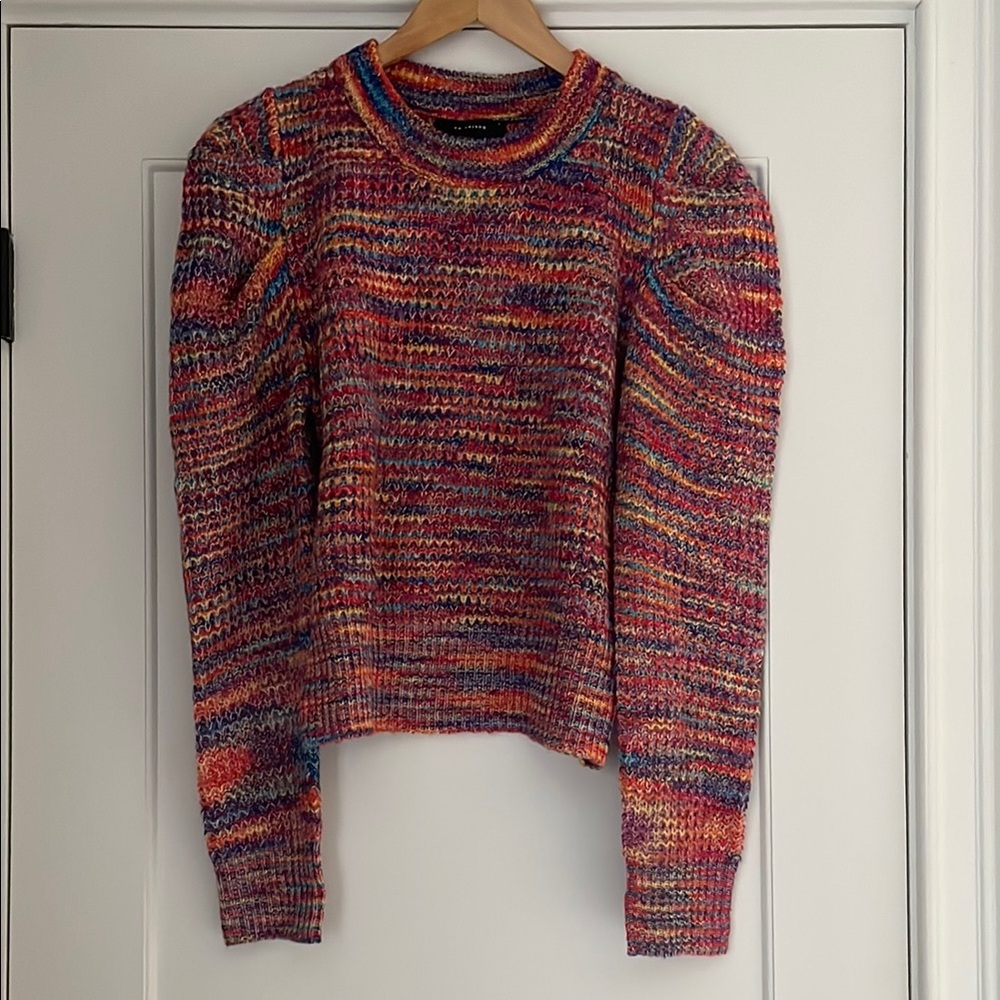 Multicolor Knit Women's Sweater